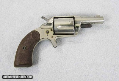 Colt New House Model Revolver Etched Panel