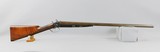 D.B. Wesson Fire Arms Co. 12 gauge double hammer gun with Letter - 1 of 23