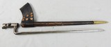 U.S. Springfield Model 1855 Per. Rifle W/ Bayonet + Scabbard - 12 of 16