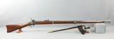 U.S. Springfield Model 1855 Per. Rifle W/ Bayonet + Scabbard - 1 of 16
