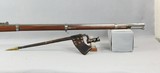 U.S. Springfield Model 1855 Per. Rifle W/ Bayonet + Scabbard - 7 of 16