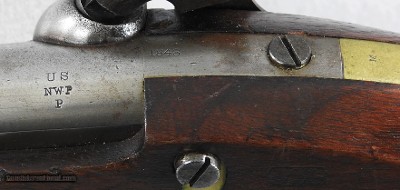 U.S. Aston Model 1842 Percussion 54 Caliber Pistol - Image 8 of 9