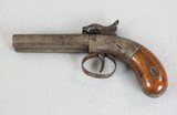 Allen & Thurber Single Trigger Double Barrel 34 Cal. Pistol - 2 of 7