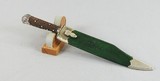 T. Ellin & Co. Sheffield, Sterling Silver Mounted Bowie Knife - 2 of 11