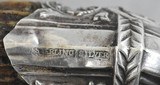 T. Ellin & Co. Sheffield, Sterling Silver Mounted Bowie Knife - 10 of 11