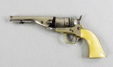 Colt Round Barrel Pocket Navy With Ejector/Ivory Grips - 2 of 10
