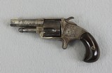 Otis A Smith No. 41 Spur Trigger Revolver British Proof Marks - 2 of 7