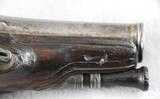 French Fancy Early Engraved Pocket Flintlock Pistol 53 Cal. - 11 of 12