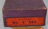 Webley #2 .380 In Original Box 94% Blue RARE - 11 of 11