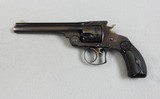 S&W 38 Centerfire Second Model D.A. 5” with 92% Blue - 2 of 7