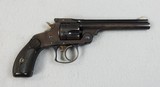 S&W 38 Centerfire Second Model D.A. 5” with 92% Blue - 1 of 7