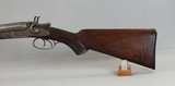 J.P. Clabrough Engraved 12 Gauge Hammer Gun - 5 of 23