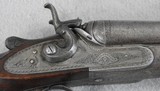 J.P. Clabrough Engraved 12 Gauge Hammer Gun - 10 of 23