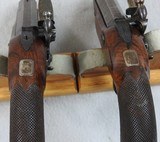 William Parker, A Pair OF 58 Caliber Flintlock Pistols - 7 of 14