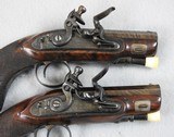 William Parker, A Pair OF 58 Caliber Flintlock Pistols - 4 of 14