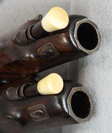William Parker, A Pair OF 58 Caliber Flintlock Pistols - 10 of 14