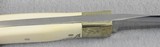 Tsoulas 3 5/8” Drop Point Blade-Custom Engraved - 5 of 7
