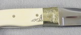 Tsoulas 3 5/8” Drop Point Blade-Custom Engraved - 4 of 7