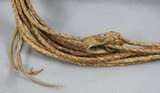 Rawhide Leather 4 Strand Reata Lariat 45’ - 2 of 2