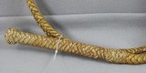 Rawhide Bull Whip 9’6” In Length VG Condition - 2 of 2