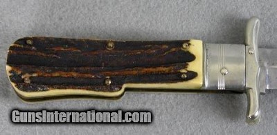 C. Schlieper, Solingen Folding Bowie Knife - Image 3 of 6