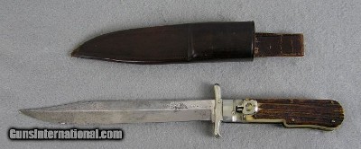 C. Schlieper, Solingen Folding Bowie Knife - Image 2 of 6
