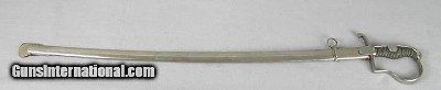 Imperial German Cavalry Officers Dress Saber Etched Blade