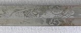 Imperial German Cavalry Officers Dress Saber Etched Blade - 7 of 12