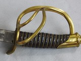 U.S. Model 1860, Roby Calvary Saber With Leather Hangers - 16 of 16