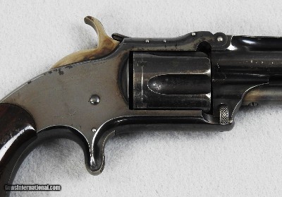 S&W 1 1/2 Second Issue 32 Rimfire Long Revolver 85% Blue - Image 4 of 7