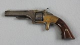 S&W Model 1 First Issue Fourth Type Cased 22 Revolver - 3 of 12