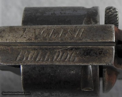 English Bulldog .380, Copy of a Webley No. 2 - Image 5 of 6