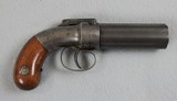 Allen & Wheelock 1845 Patent Date 32 Cal 6 Shot Pepperbox - 1 of 6