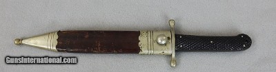 Heavy Spear Point Bowie Joseph Rogers & Sons - Image 8 of 13