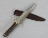 V”Crown”R G Beardshaw With American Eagle Etched On Blade