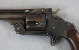S&W Single Action 38, Second Model Blue, Rosewood Grips - 3 of 9