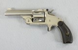 S&W 38 Single Action Second Model 95% Nickel - 2 of 9