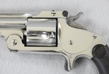 S&W 38 Single Action Second Model 95% Nickel - 3 of 9