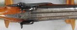 German Double Barrel Engraved Percussion Pistol - 5 of 17