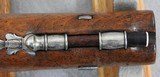 German Double Barrel Engraved Percussion Pistol - 12 of 17