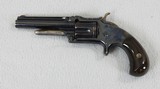 S&W 1 1/2 Second Issue 32 Rimfire, 94% Blue and Cased - 4 of 15