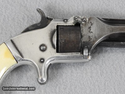 S&W Model No. 1 Second Issue 22RF, Cased 75% Silver - Image 5 of 15
