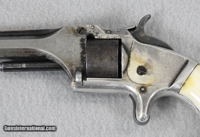 S&W Model No. 1 Second Issue 22RF, Cased 75% Silver - Image 4 of 15