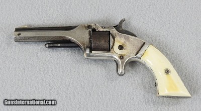 S&W Model No. 1 Second Issue 22RF, Cased 75% Silver - Image 3 of 15