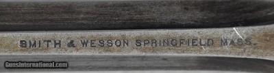 S&W Model No. 1 Second Issue 22RF, Cased 75% Silver - Image 7 of 15