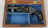 S&W Model No.1 Third Issue 22RF, Cased 80% Blue - 1 of 15
