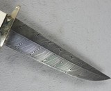 Damascus Custom Searles Style Blade Bowie Knife - 8 of 8
