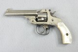 S&W 32 D.A. Fourth Model Revolver Mother Of Pearl Grips - 2 of 8