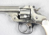 S&W 32 D.A. Fourth Model Revolver Mother Of Pearl Grips - 3 of 8