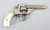 S&W 32 D.A. Fourth Model Revolver Mother Of Pearl Grips - 1 of 8